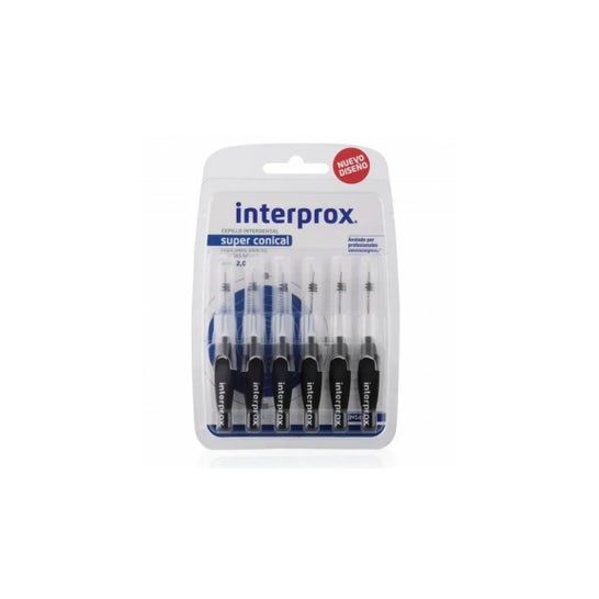 Interprox Cepillo Espacio Interproximal 4G Super Cónico 6 uds