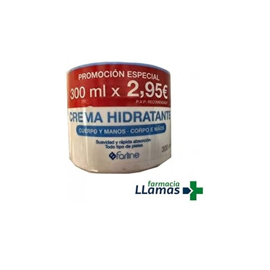Farline Corpo e Mãos Creme Hidratante 300ml
