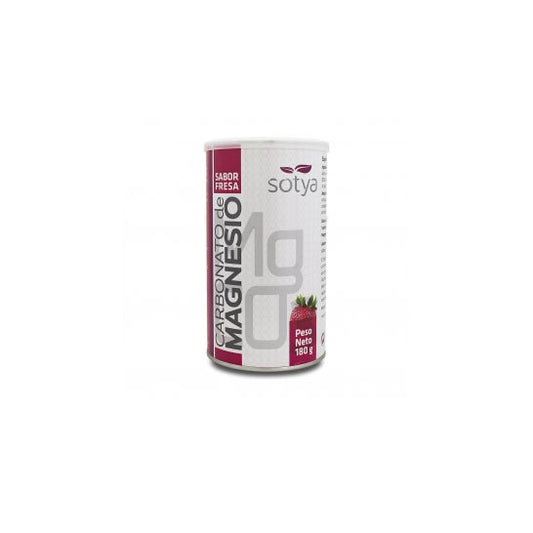 Sotya carbonato de magnesio fresa 180g