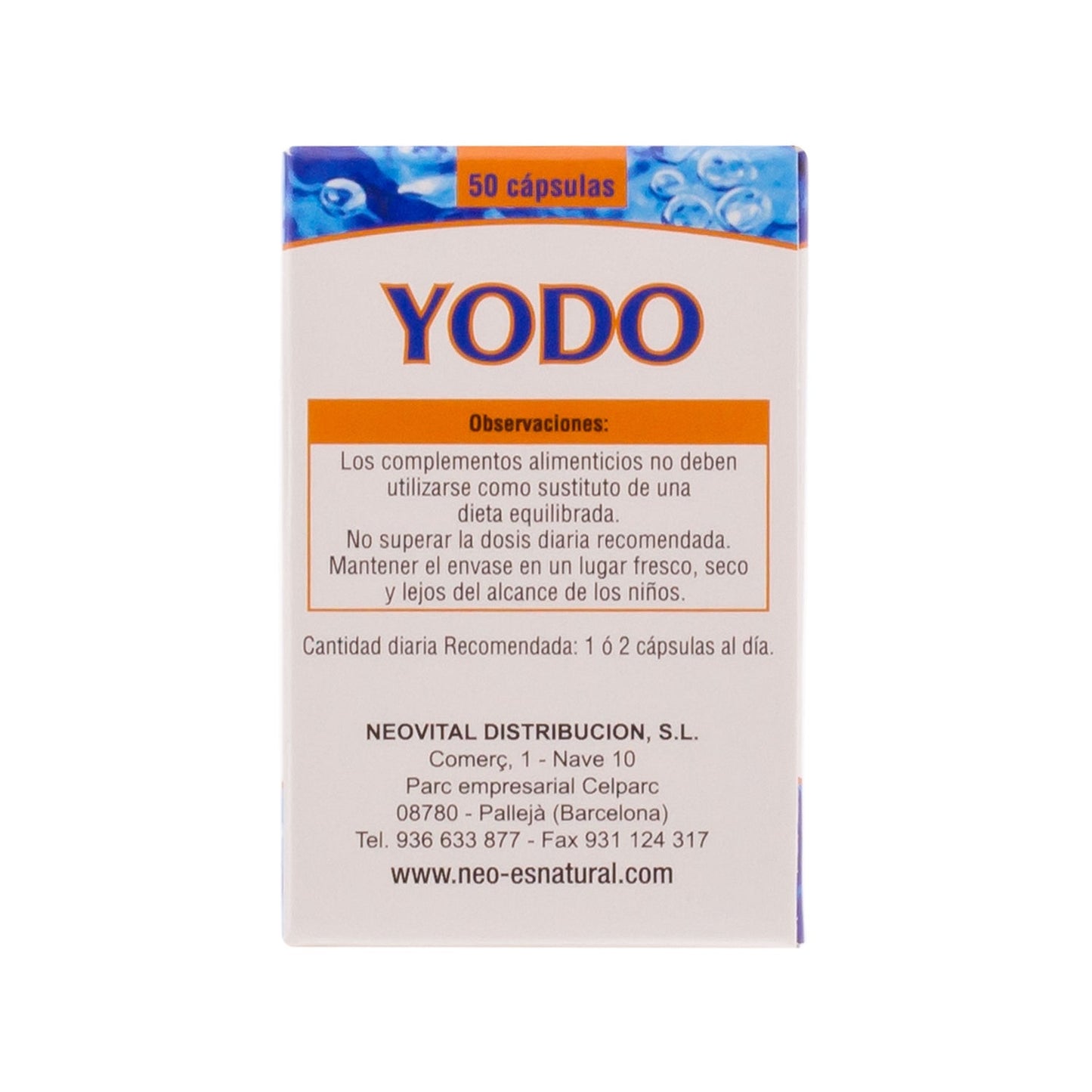 Neo Yodo 50 caps