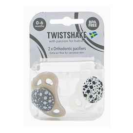 TwistShake Chupete 0-6M 2uds