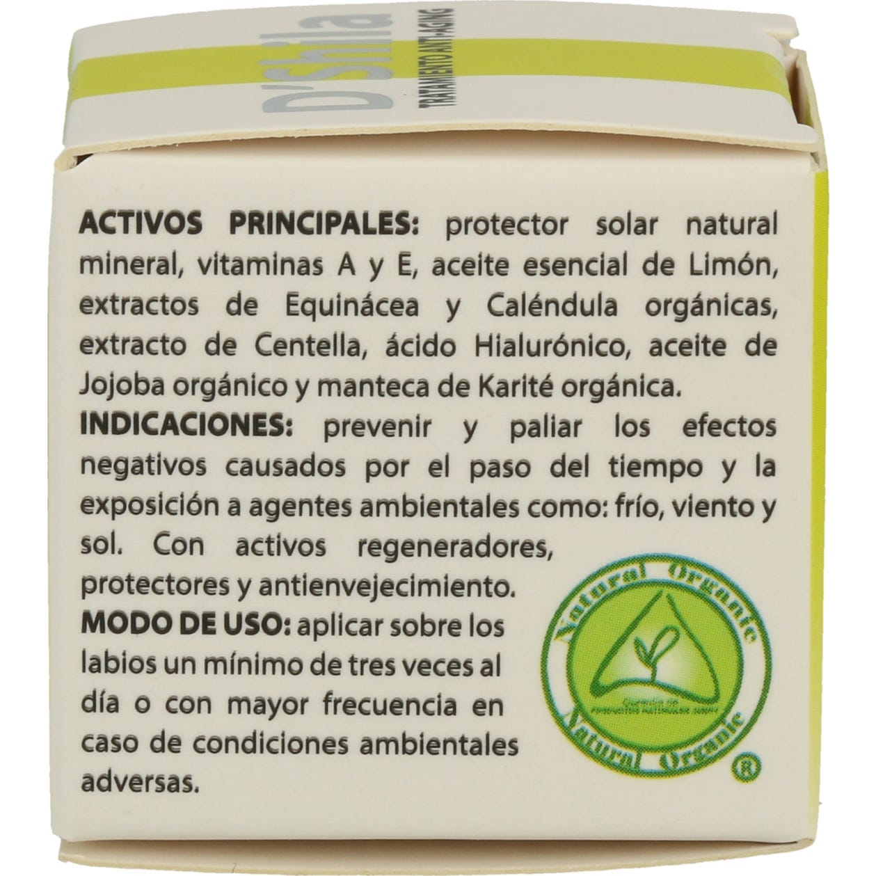 D'shila rejuvenecedor labial limón 15ml