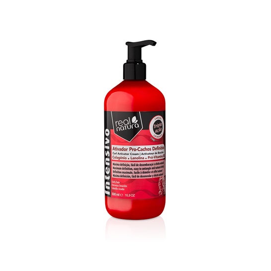 Real Natura Pro-Rizos Definidos Colágeno y Vitamina B5 500 ml