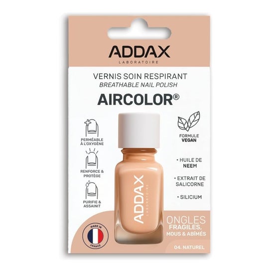 Addax Aircolor Breathable Nail Polish 04 Natural 11 ml