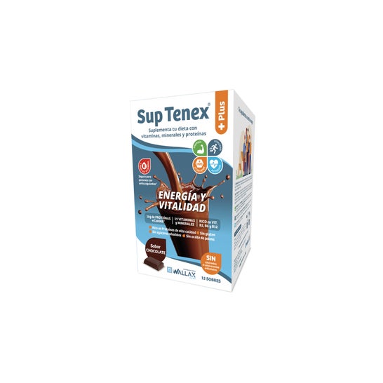 Wallax Sup Tenex Plus Chocolate 15x32g