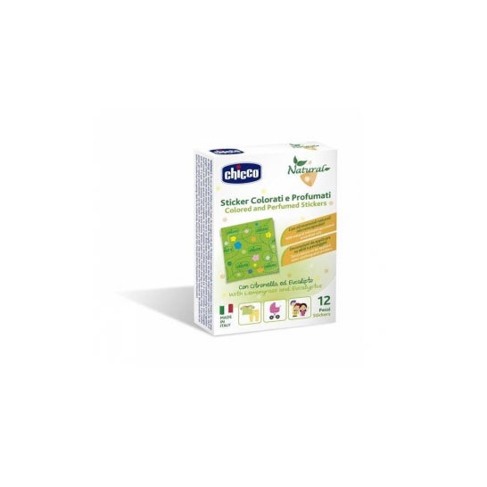 Chicco Natural Parches Perfumados Antimosquitos 12uds