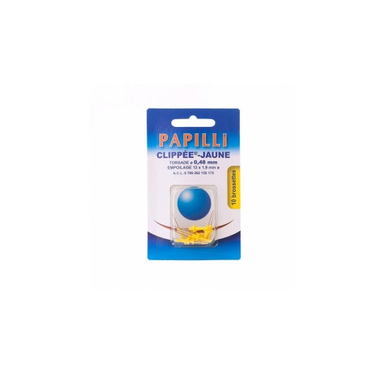 Papilli-Clippee Brown Yellow1.9Mm 10