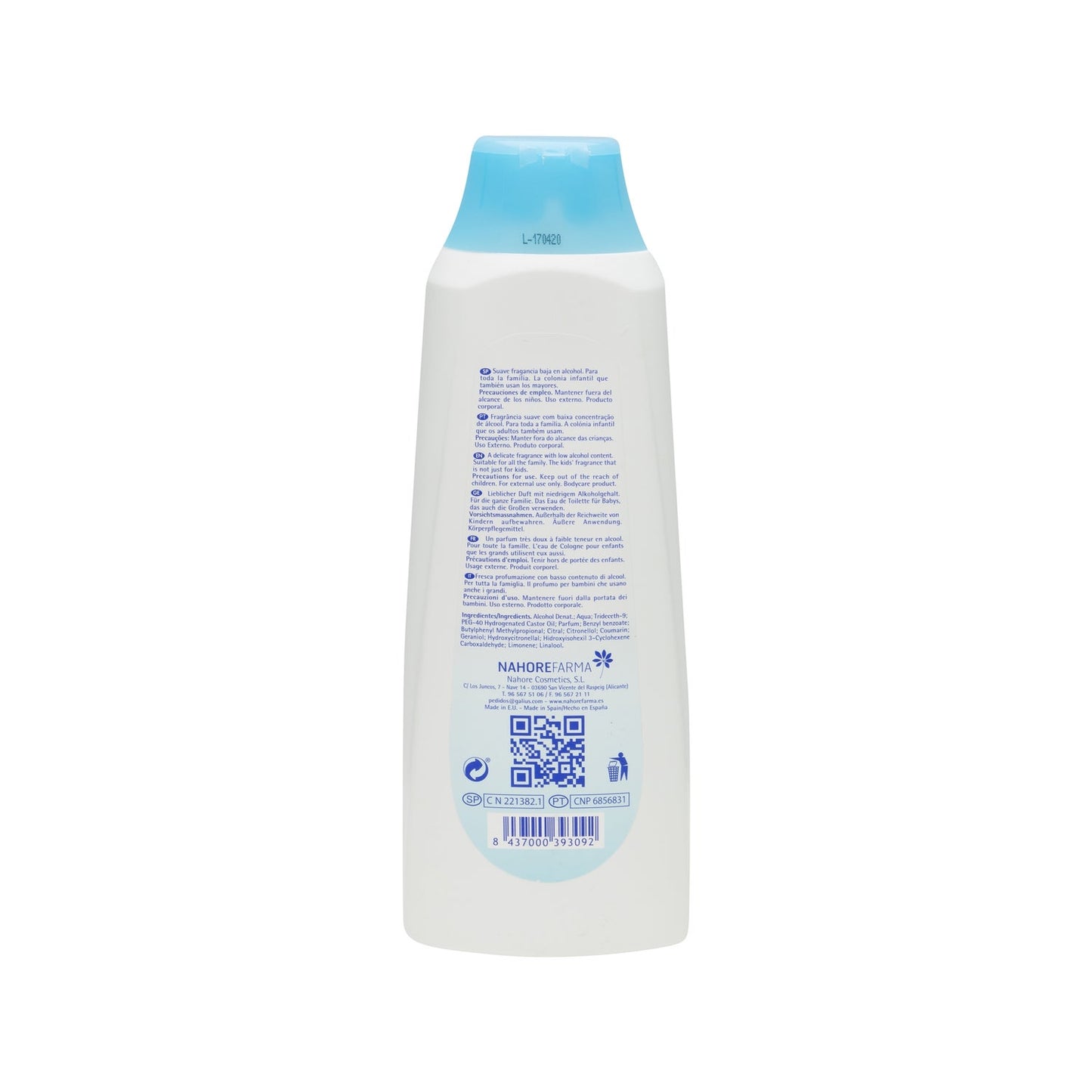 Nahore Baby colonia 500ml