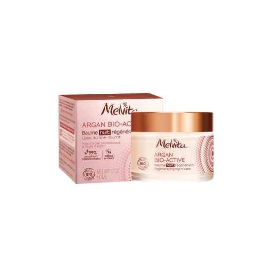 Melvita Argán Bio-Active Bálsamo Regenerador Noche 50ml