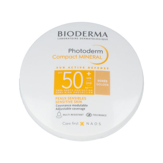 Bioderma Photoderm Compact Mineral SPF50+ Tono Dorado 10g