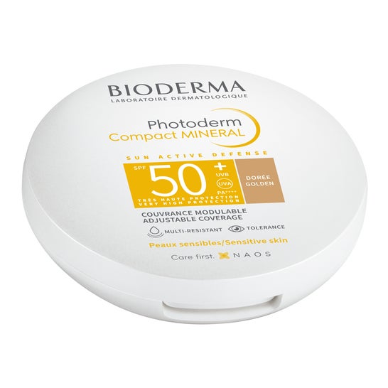 Bioderma Photoderm Compact Mineral Spf50+ Tono Dorado 10 g