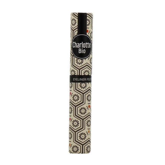 Charlotte Bio Felt Tip Eyeliner Black 4 ml