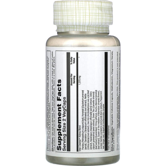 Solaray total cleanse kidneys 60cáps