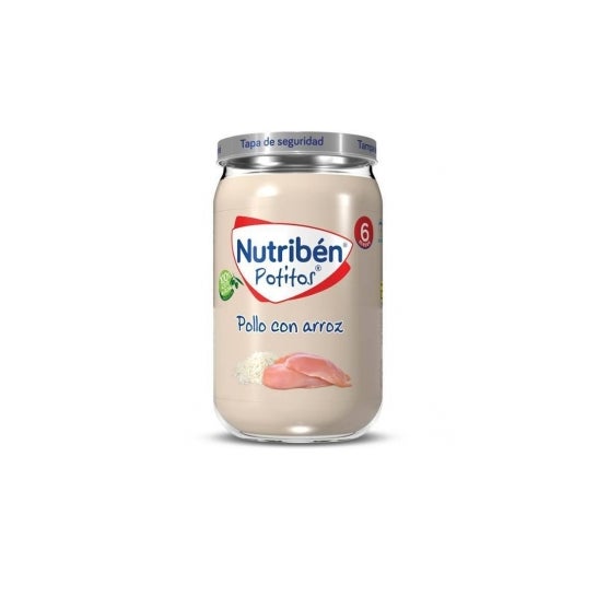 Nutriben Pollo Con Arroz Potito 235 G