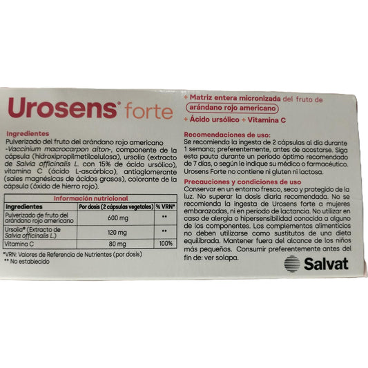 Urosens Forte 14caps