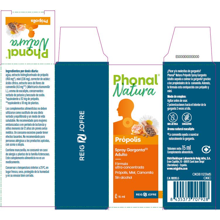 Phonal Natura Própolis Spray 15ml