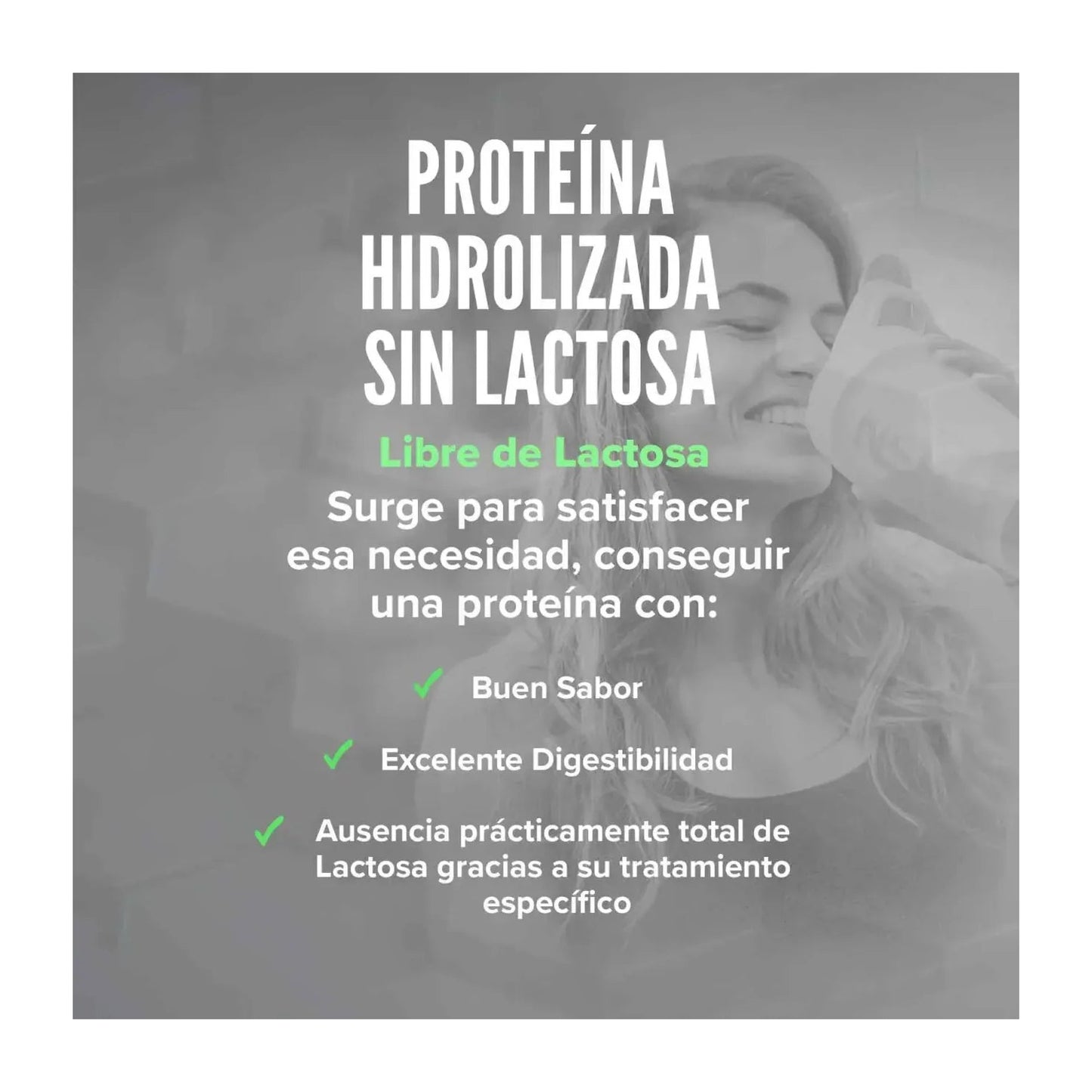 HSN 100% Proteína de Suero Hidrolizado Aislada Sin Sabor 500g