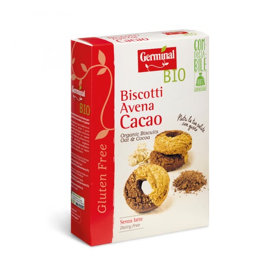 Germinal Galletas Avena con Cacao Sin Gluten Bio 250g