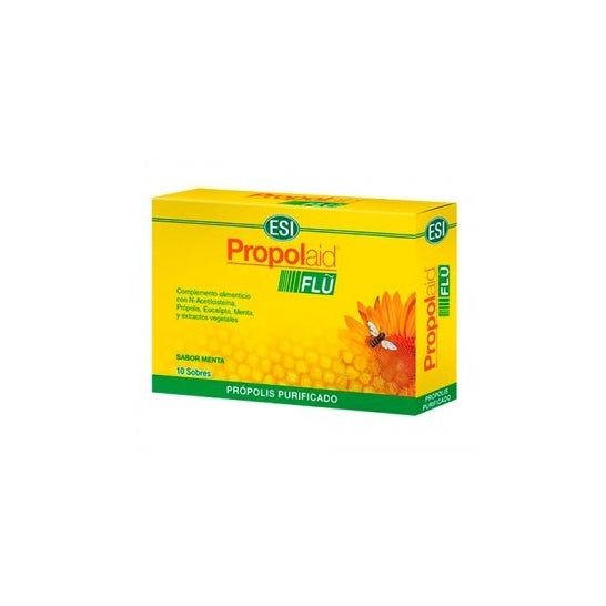 ESI Propolaid Flu sabor menta 10 sobres