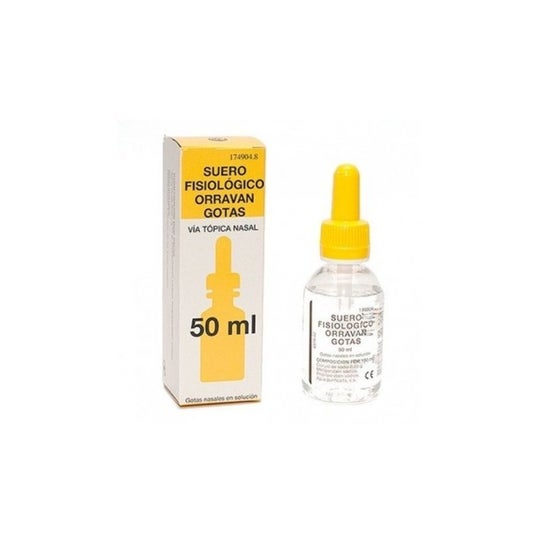 Reig Jofre Orravan suero fisiológico gotas 50ml