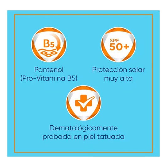 Bepanthol Tattoo Crema Solar Protectora SPF50+ 50ml