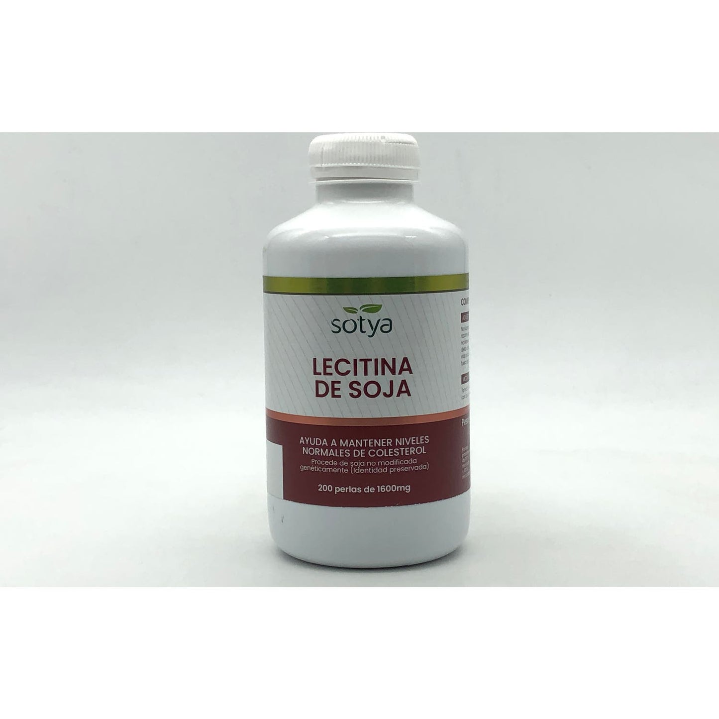 Sotya Lecitina de Soja 1600mg 200 perlas