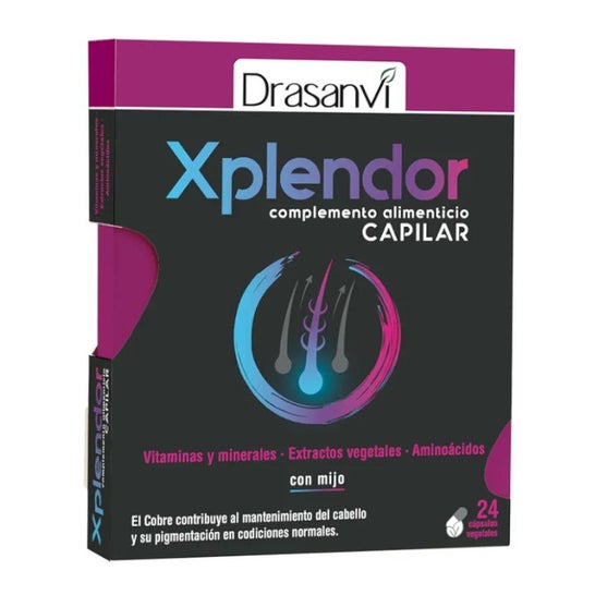 Drasanvi Anticaida Xplendor Capilar 24 Cápsulas
