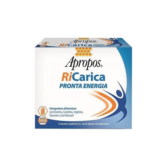 Apropos Ricarica Energía Lista sobres 12 X6 g
