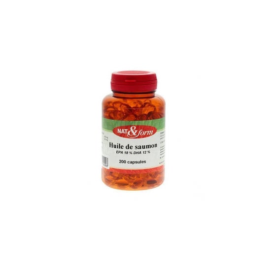 Nat Form Aceite de Salmón 200 Cápsulas