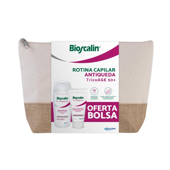 Bioscalin Pack TricoAGE 50+ Anticaída Champú 200ml + Acondicionador 150ml