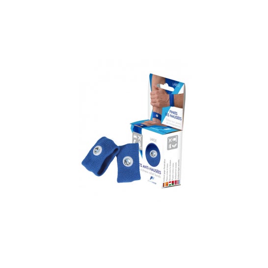 Pharmavoyage Anti-Nail Brazaletes Azul Grande