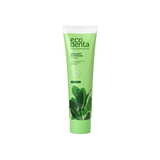 Ecodenta Pasta Dental Blanqueadora Verde Salvia 100ml