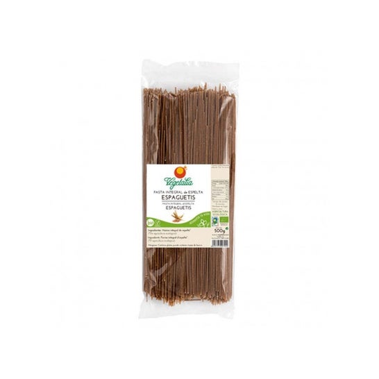 Vegetalia Espaguetis de Espelta Integral Bio 500 g
