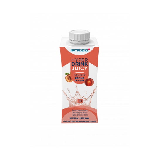 Nutrisens Hyperdrink Pêche de Vigne 4x200ml