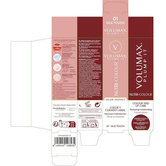 Volumax Plump It Nutri Color 01 Silk Touch 4 gr