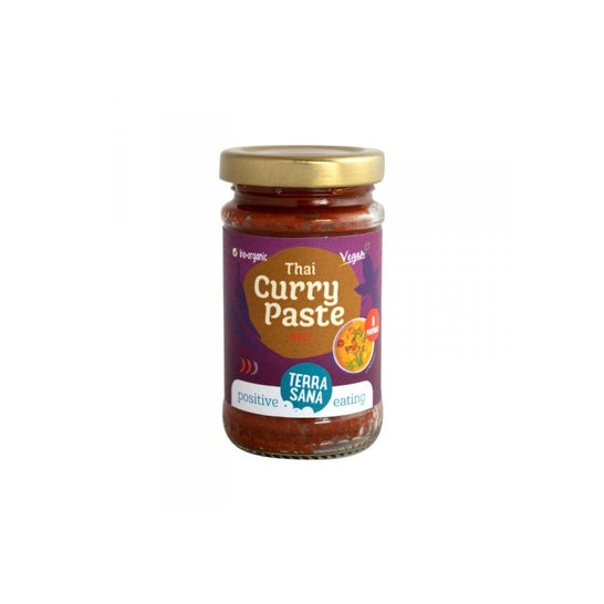 Terrasana Pasta de Curry Roja Tailandesa 120 g