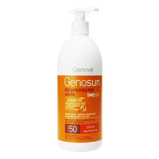 Genovan Extrem Family loción fotoprotectora SPF50+ 400ml