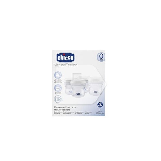 Chicco® Step Up Family contenedores de leche materna 4uds