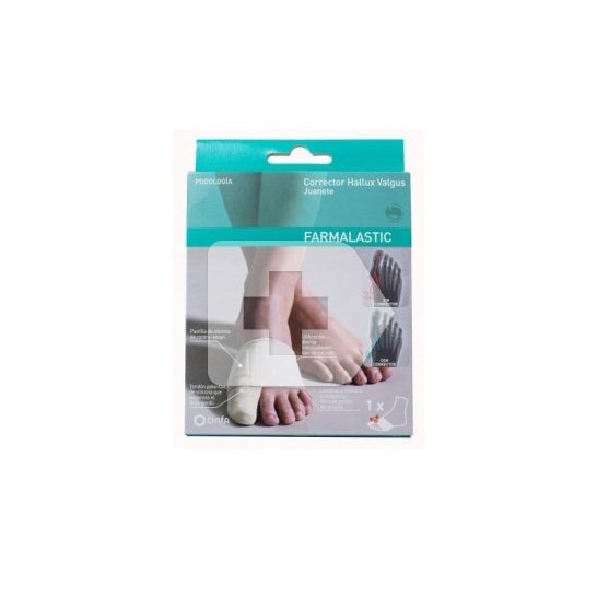 Farmalastic podo corrector doble T p derecho