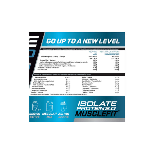 MuscleFit Pack Isolate 2kg ChocoKit + Creatina 300g + Shaker