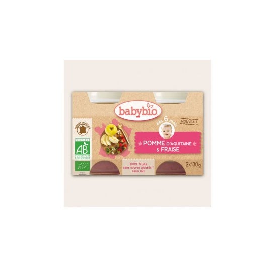 Babybio Frutero Pequeño 2 X130 g