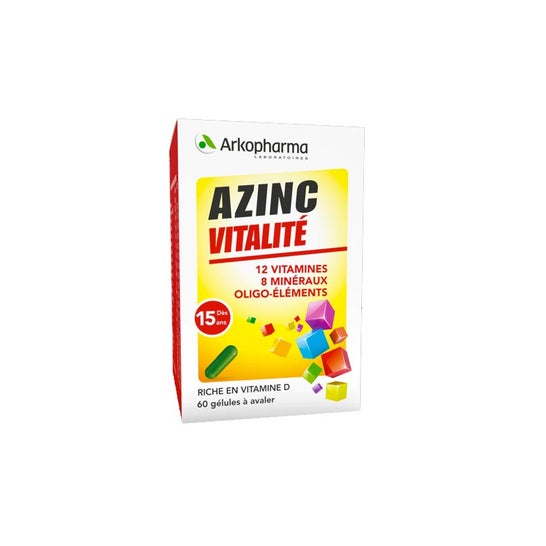 Arkopharma Azinc Vitalité 30 comp