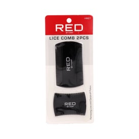Red By Kiss Lice Comb 2 uds