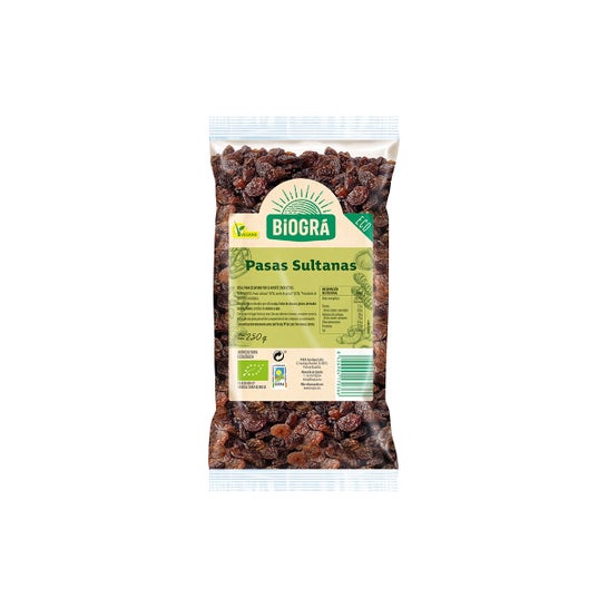 Biogra Pasas Sultanas Bio 250 g
