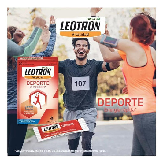 Leotron Deporte bucodispersables 20 sobres