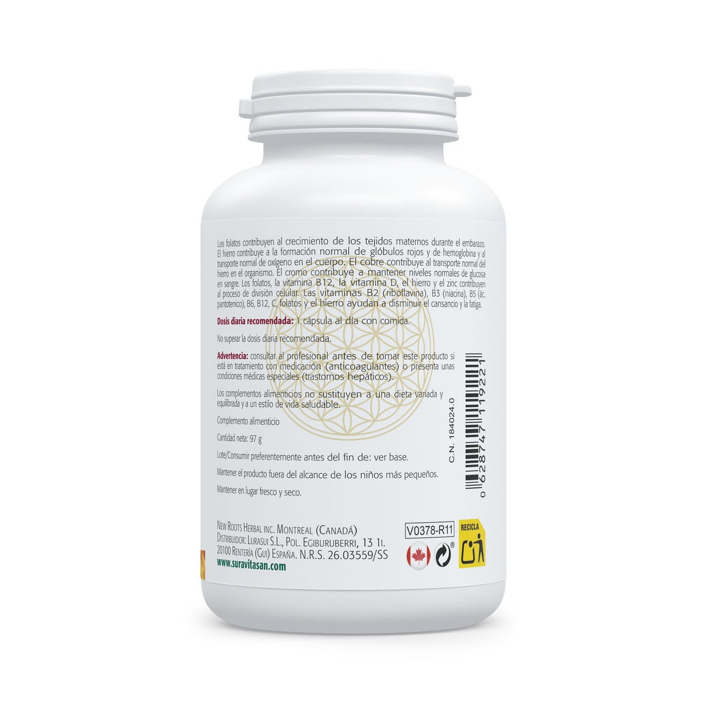Sura Vitasan Prenatal Multinutrient 90 caps