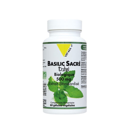 Vit'All+ Albahaca Sagrada Bio 500 mg 60 caps