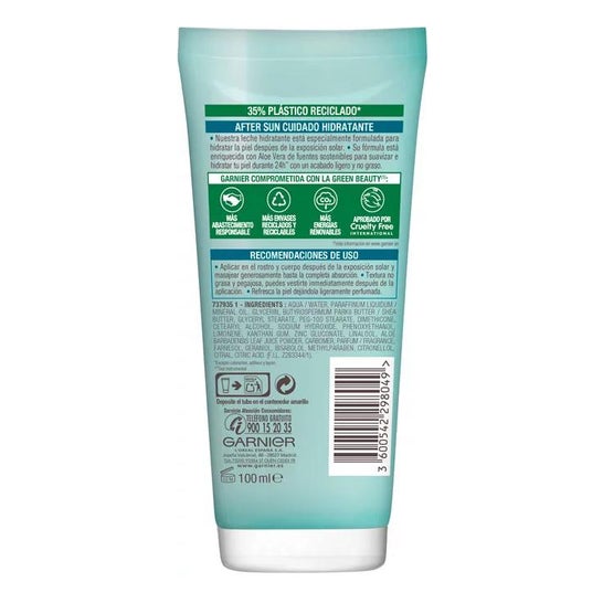 Garnier Delial Aftersun Leche Hidratante Calmante 100ml
