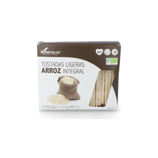 Soria Natural Tostadas Ligeras Arroz Integral 25uds