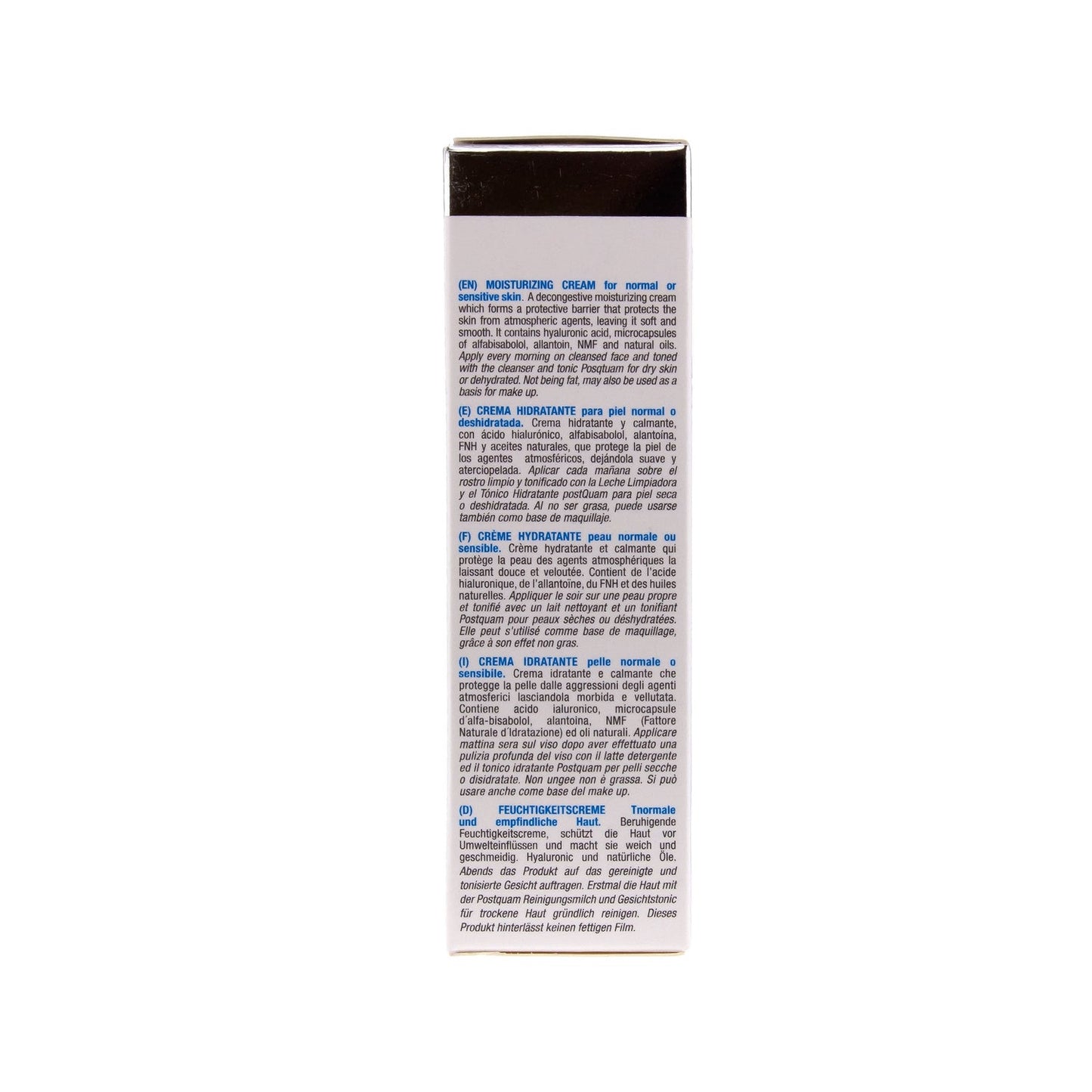 Postquam crema hidratante piel normal o sensible 50ml